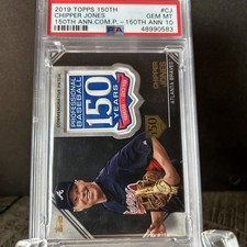 2019 Topps 150th #CJ Chipper Jones