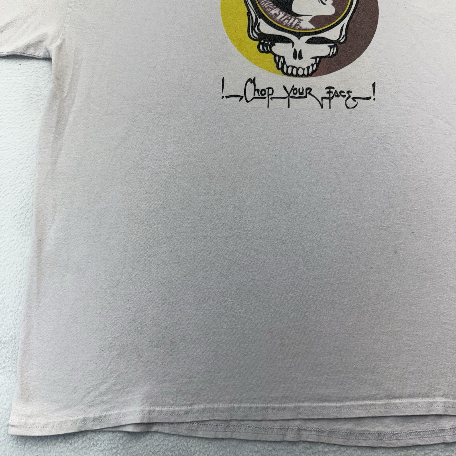 Grateful Dead Florida State Seminoles Vintage Steal Your Face Shirt 2XL RARE image 6