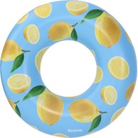 Bestway Schwimmring Zitronen Ø106 Cm | Schwimmreifen Wasserspielzeug Ab 12 Jahre