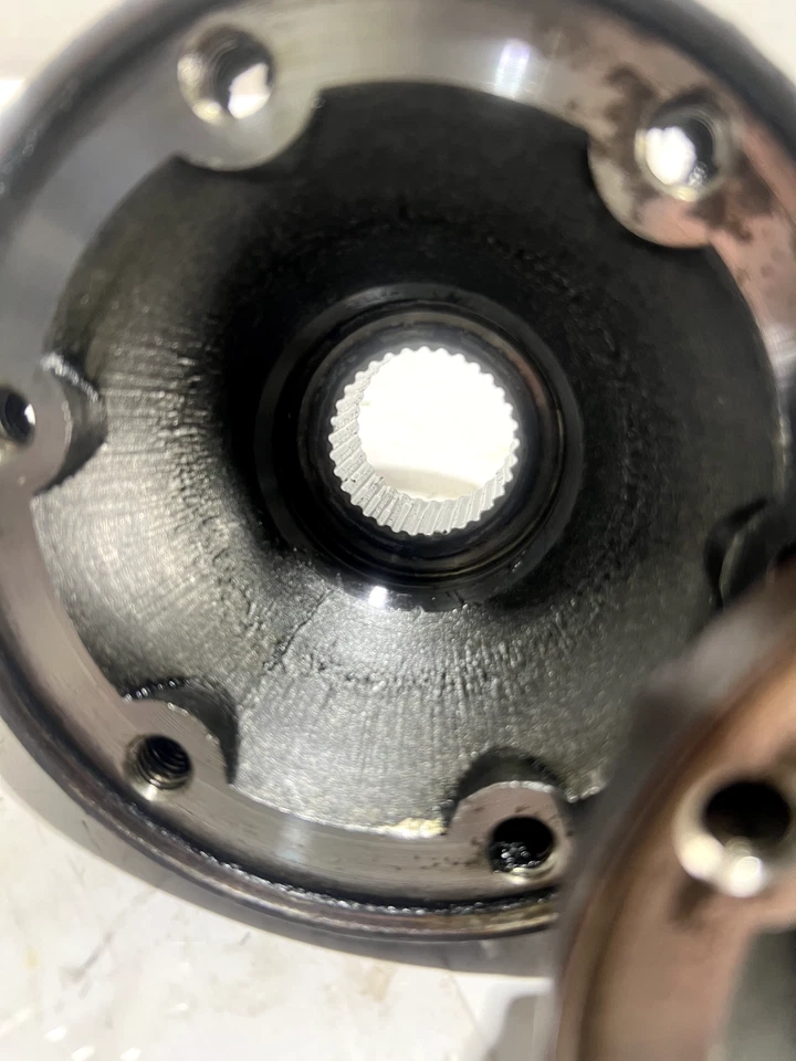 VW MANUAL TRANSMISSION 020/DFQ (MK3 2.0L) AXLE CUPS CUP FLANGES FLANGE USED OEM - Image 4 of 4