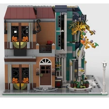 HXtoy Corner Build: Art Gallery & Antique Shop with Interior 2045