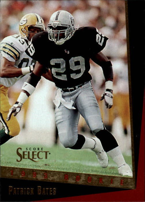 1993 Select #182 Patrick Bates RC - FB
