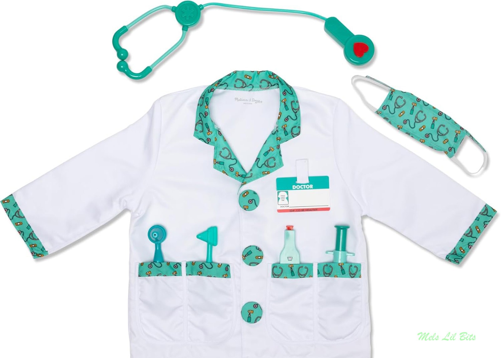 Melissa & Doug St. Jude Doctor Role Play Costume Set