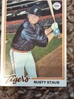 Photo of 1978 Topps Burger King Detroit Tigers #22 Rusty Staub Detroit Tigers