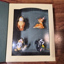 Disney Bambi Christmas Collection Storybook Ornaments Set Of 4