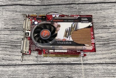 VisionTek ATI Radeon HD 2600 PRO, 512MB. AGP Graphics Card. (2600P512AGP)