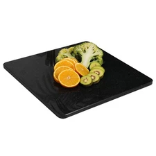 Diflart 16x20 Black Natural Granite Cutting Board Kitchen Pastry Cheese Board