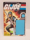 Vintage  G.I. Joe 1982 Machine Gunner Rock N Roll Full Cardback File Card
