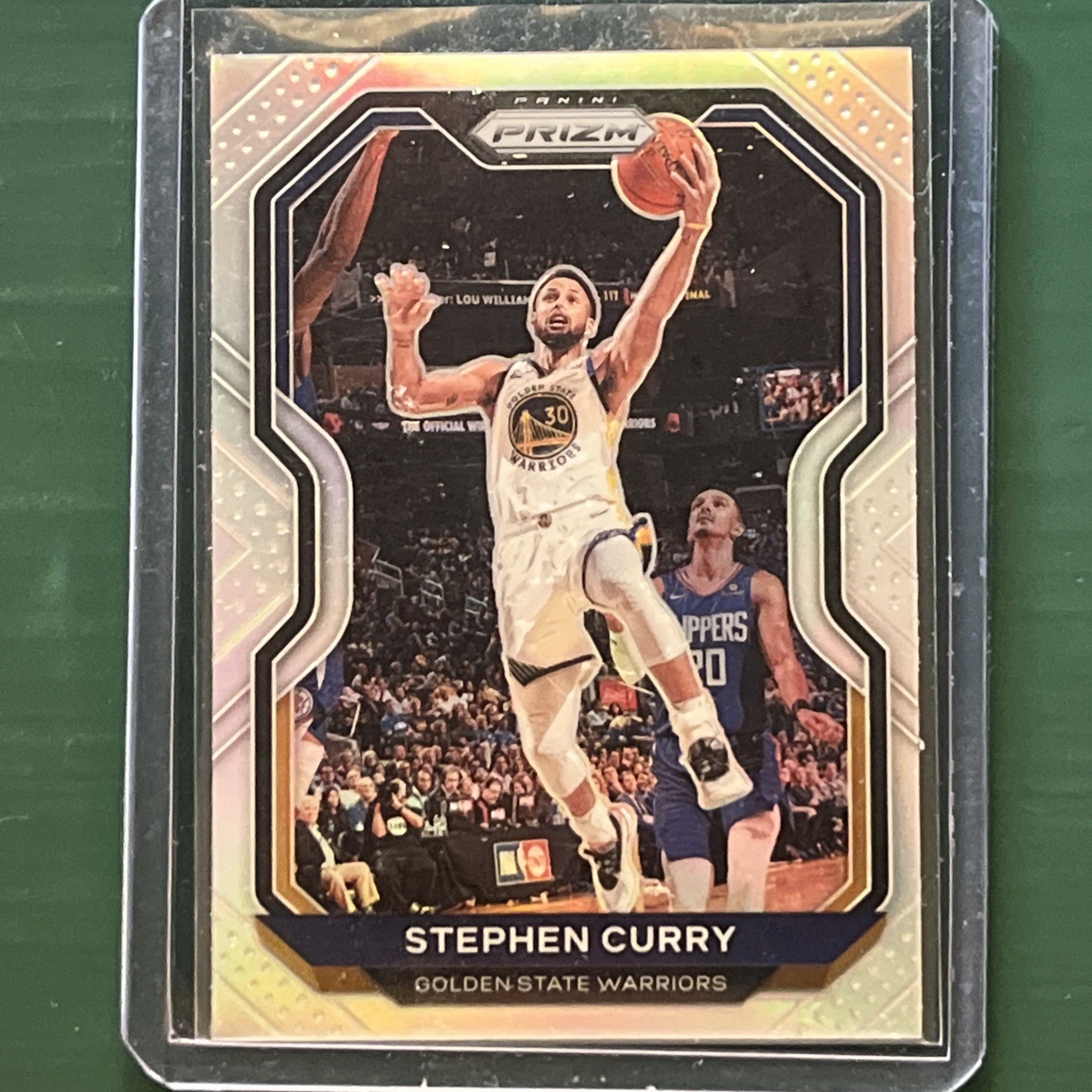 2020-21 Prizm Stephen Curry Silver Prizm Refractor Golden State Warriors #159