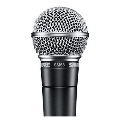 Shure SM58 Cardioid Dynamic Vocal Microphone Spherical Windscreen