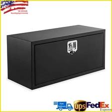 24 x 18"x 18" Waterproof Truck Tool Box,Tool Chest Organizer w/Lock and Keys