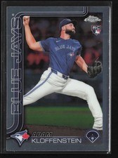 2025 Topps Chrome #47 Adam Kloffenstein Toronto Blue Jays Rookie