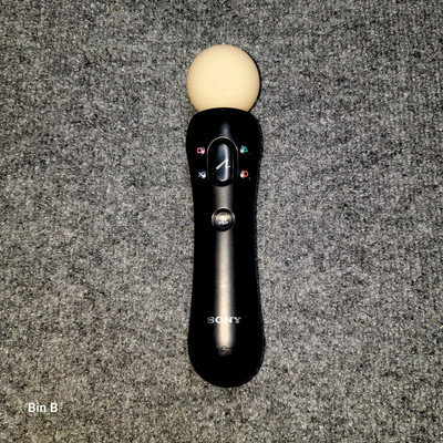 Sony PlayStation PS3 Move Motion Controller Black  UnTested