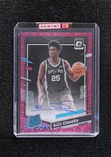 2023 Panini Donruss Optic Pink Velocity Prizm 34/79 Sidy Cissoko #261 Auto pb6