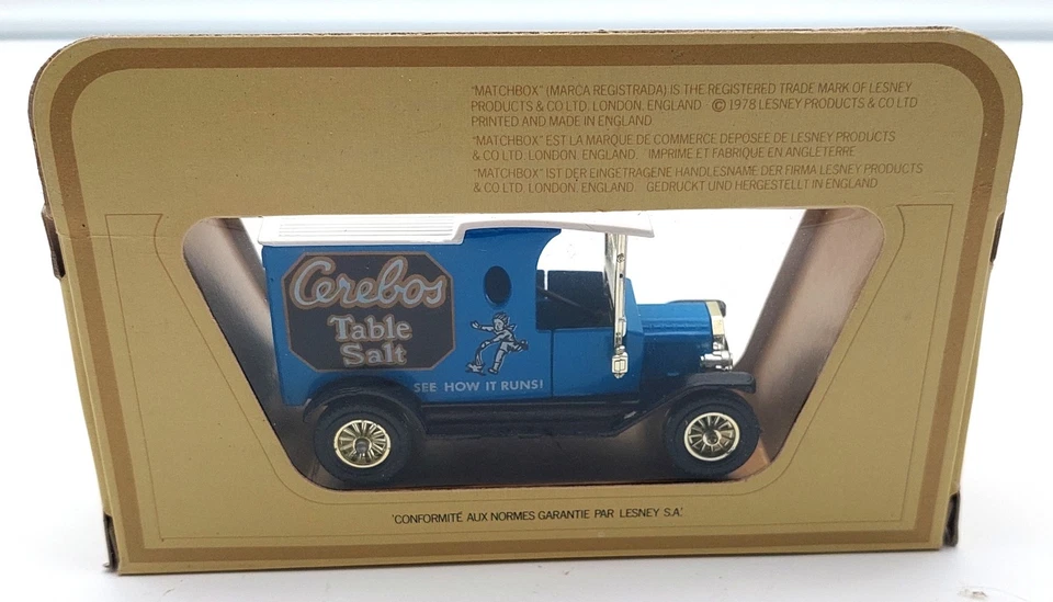 Nr. 3616 Matchbox Models of Yesteryear Y3 1912 Ford Model T "Cerebos" - Bild 3 von 4