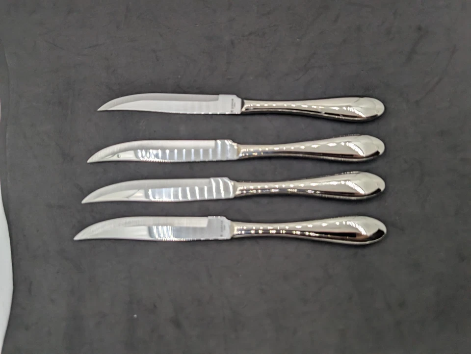 Juego 4 cuchillos para carne Gorham Studio de acero inoxidable en caja original Foto 2 de 4