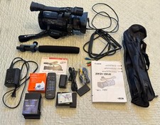 Canon xh a1 hdv 1080i camcorder with original equipment
