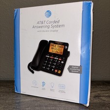 AT T CD4930 Corded Phone Answering System w/Caller NEW OPEN BOX