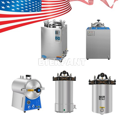 #ad Vertical Pressure Steam Autoclave Sterilizer Dental Sterilizer Electric Heating $990.00