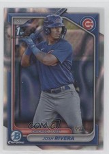 2024 Bowman Chrome Prospects Lava Refractor 199/399 Josh Rivera #BCP-115 13d7
