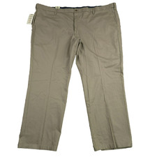 Dockers Men's 56 X 32 Khaki Big  Tall Signature Khaki Tech Classic Fit Pants