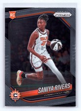 Saniya Rivers 2025 Panini Prizm WNBA #131 Rookie