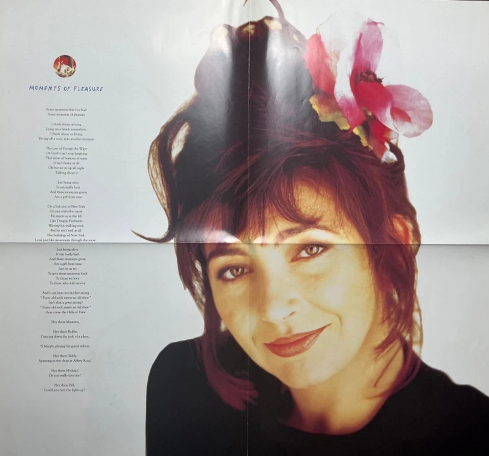 KATE BUSH – MOMENTS OF PLEASURE 12" POSTER BAG HOME FOR CHRISTMAS 1993 A1/B1 VG+ - Image 4 of 4