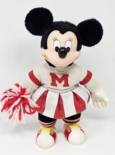 Vintage Disney Minnie Mouse Applause Plush Cheerleader 10" Rubber Face Doll
