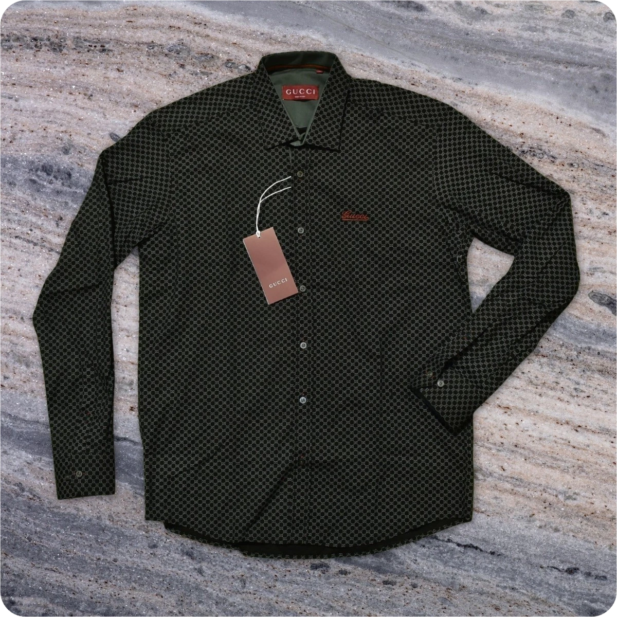 Gucci Long Sleeve Black Shirts for Men for sale | eBay