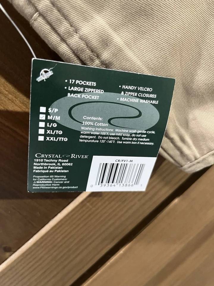 chaleco de pesca río cristal Foto 4 de 4