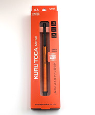 Uni Kuru Toga Metal Mechanical Pencil 0.5mm M5-KH 1P Sunrise Orange limited