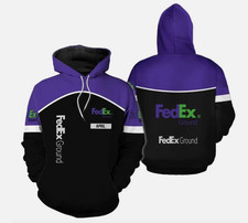 SALE 30 FedEx Custom Name Hoodie 3D for Delivery Driver Size S-5XL