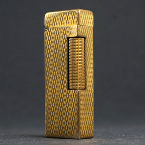 Vintage Dunhill Yellow Gold Plated Rollagas Lighter Untested, No Reserve