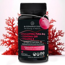 Astaxantina natural pura, Coenzima Q10 y…