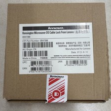 NEW - 0B47388 Kensington Microsaver DS Cable Lock From Lenovo