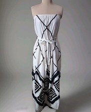 New Anthropologie Verb By Pallavi Singhee Strapless Appliqued Maxi Dress Sz 6