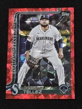 2025 Topps Update Series Rowdy Tellez #US19 Red Holofoil /5