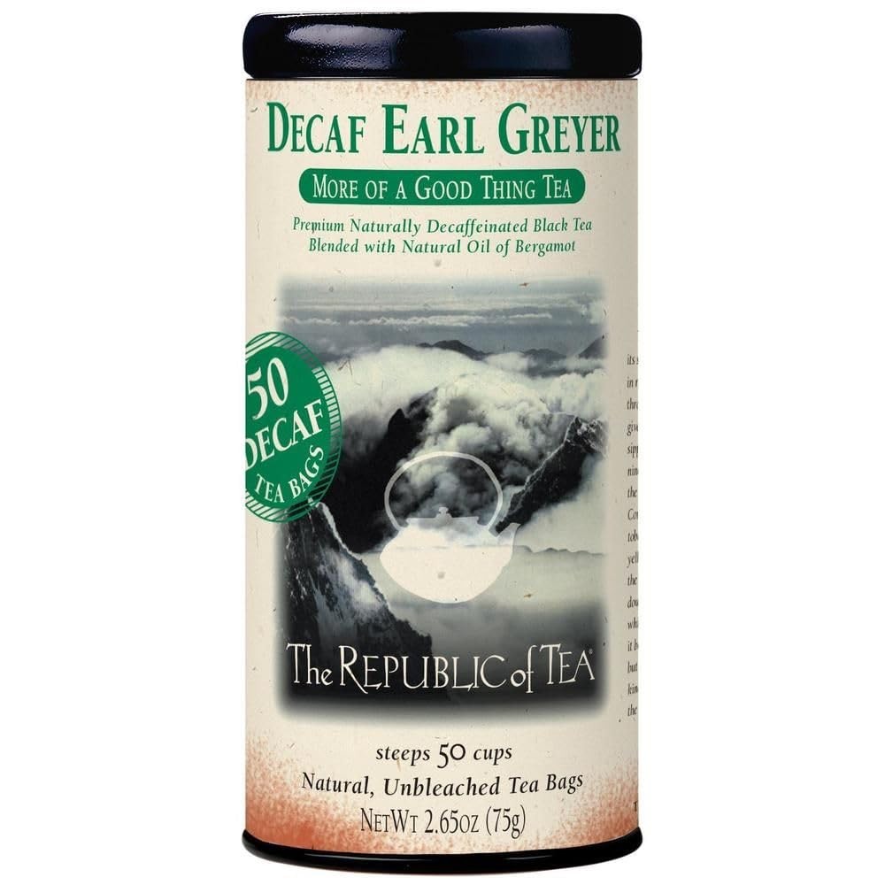 Decaf Earl Grey Tea - 50 Tea Bags - April 2026