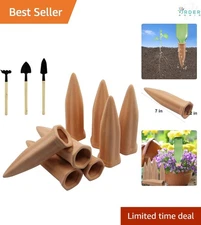 Plant Self Watering Spikes 8pc Terracotta Automatic Indoor Outdoor