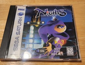 Nights Into Dreams... (Sega Saturn, 1996) Complete In Box , 3D Controller CIB!