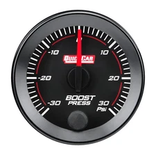 QUICKCAR RACING PRODUCTS #65-012 RedLine  Gauge 2-1/16in Boost  -30/30psi