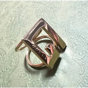 GUCCI Echarpe Bague Accessoire Or Arrangement Objet Bague Papillon Japon Bon État