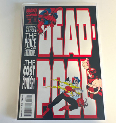 Marvel Comics Deadpool: The Circle Chase #2 1993 Direct Edition