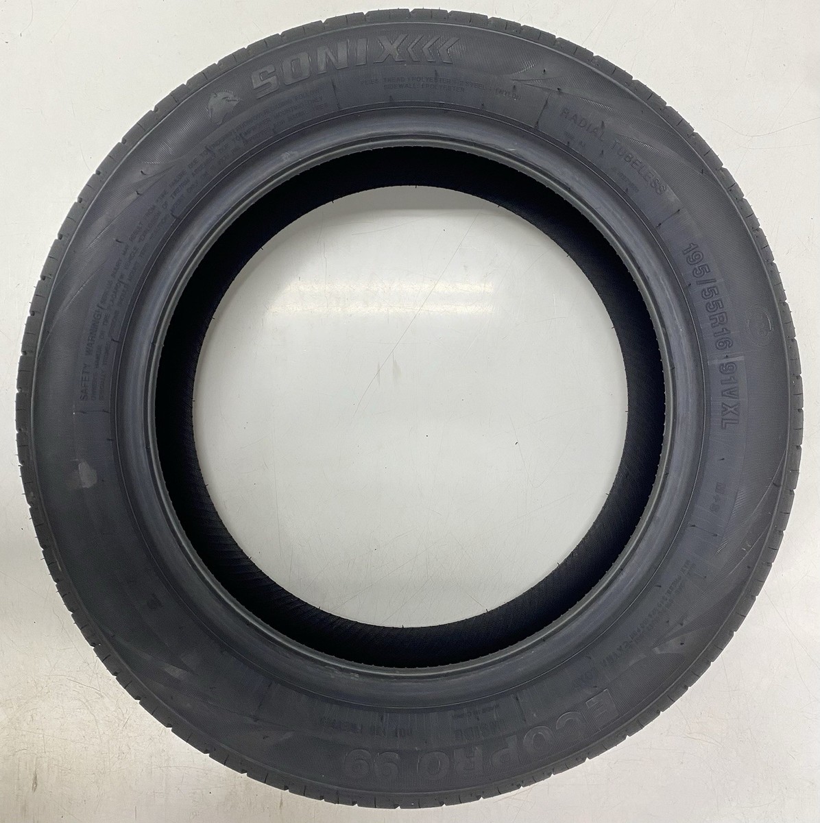 4 X 195 55 16 SONIX 195/55R16 91V XL EXTRA LOAD BRAND NEW TYRES M+