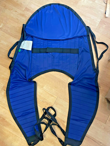 VEVOR Patient Lift Sling with Head Support Large-Size U Shape Divided Leg Sling