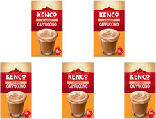 Cappuccino Instant Coffee Sachets 8X14.8G (Pack of 5, Total 40 Sachets, 592G)