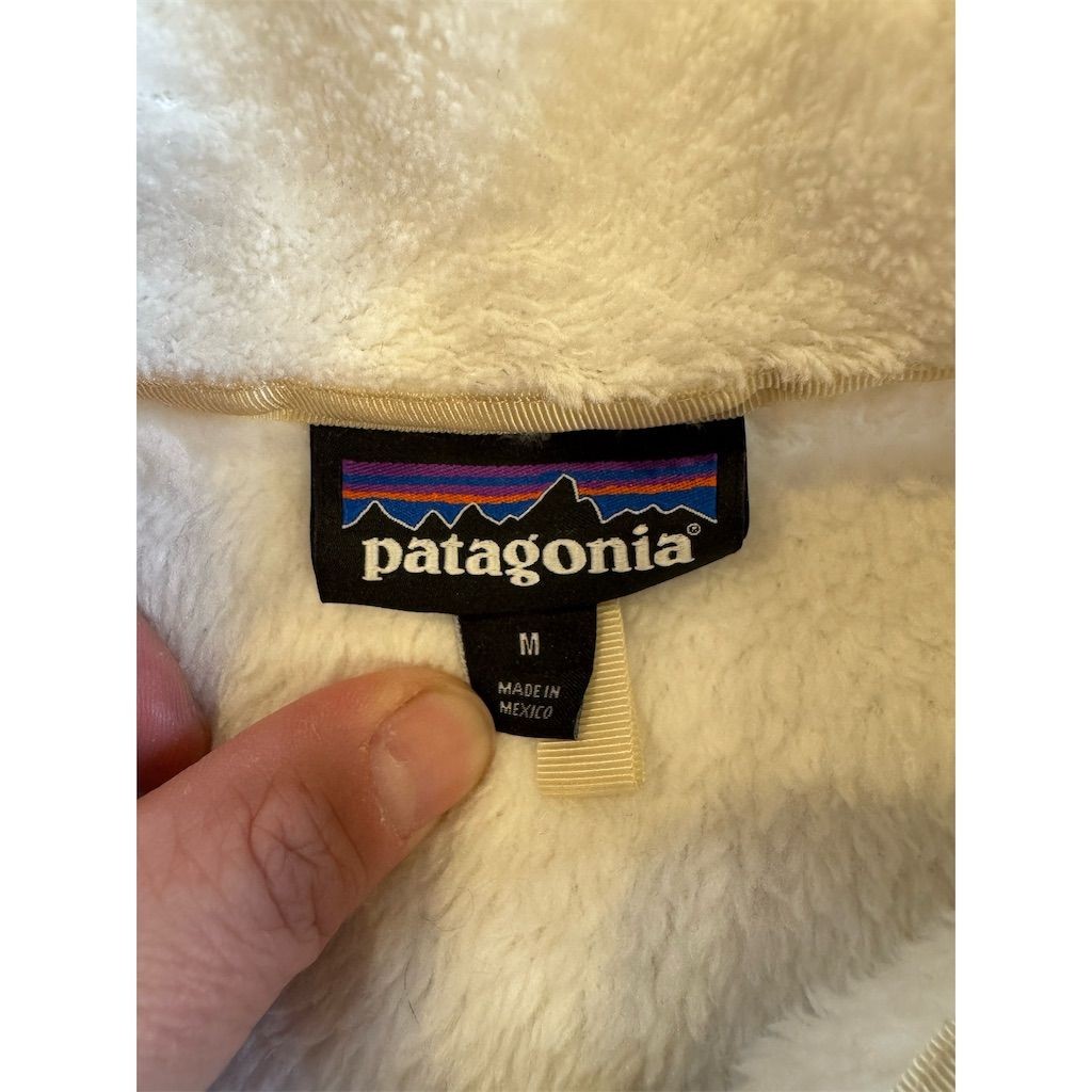 Patagonia Women's Snap-T Fleece Pullover Jacket White Size M thumbnail 4