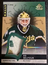 2023 Upper Deck SP Game Used Rally Time Towel Relics 39/50 Ed Belfour #RT-27