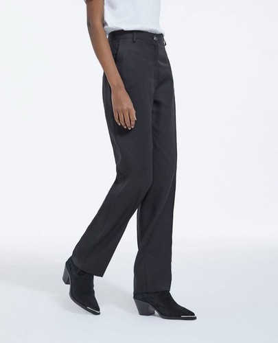 The Kooples Tencel Military-Style Pants Color Black Size S 32 - 第 1/11 張圖片
