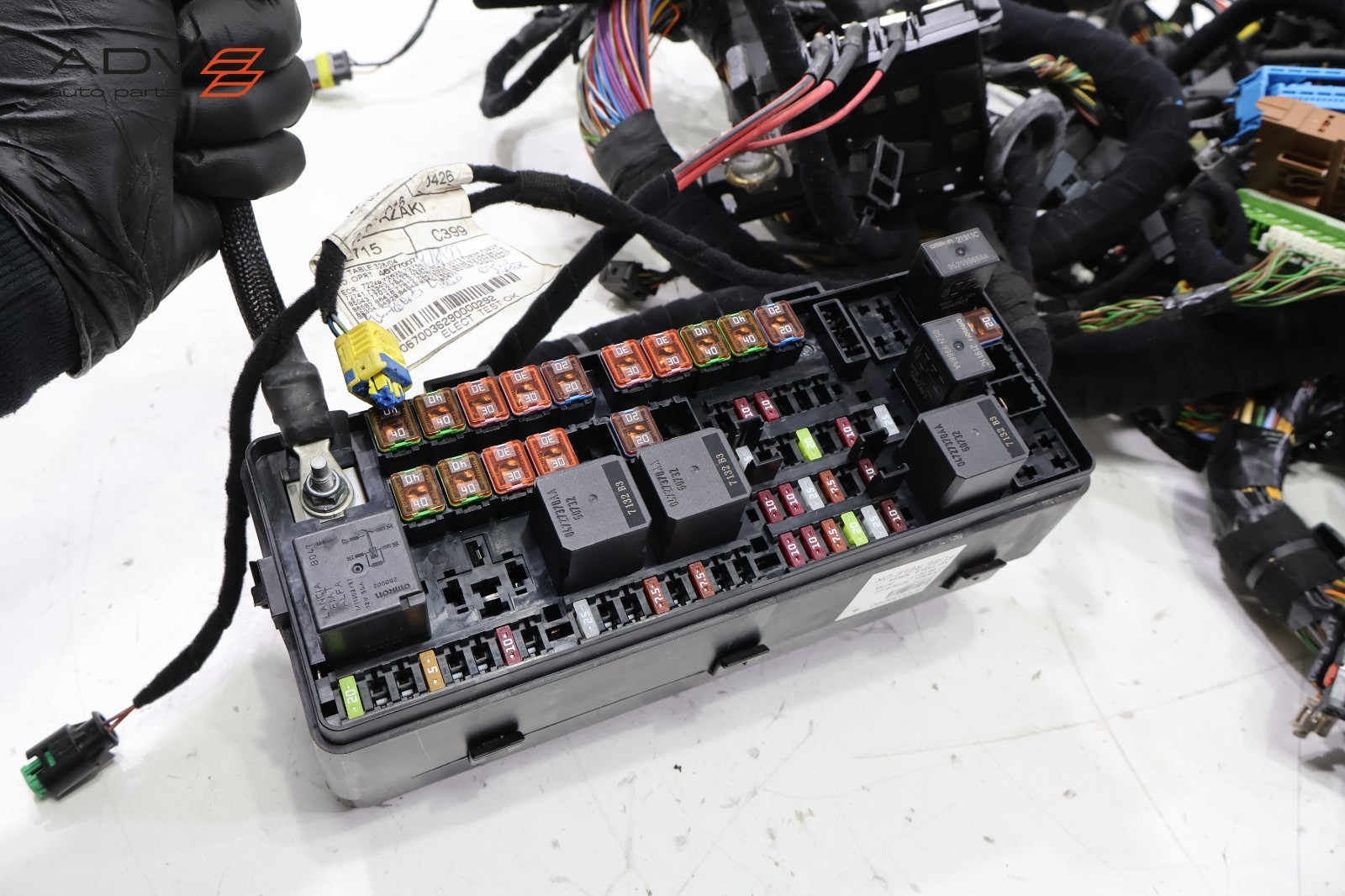 2018 MASERATI GHIBLI MAIN BODY WIRE WIRING HARNESS W/ FUSE BOX OEM